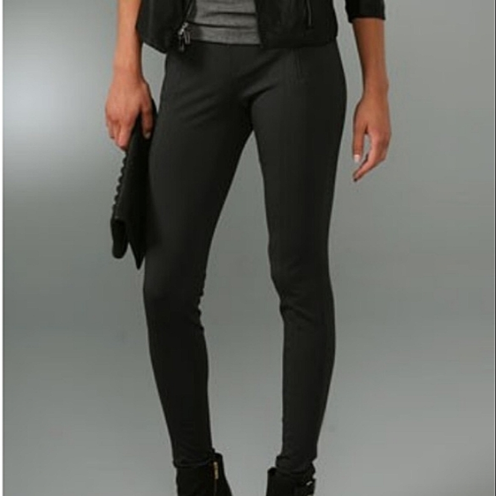Vince Charcoal Gray Ponte Ski Skinny Pant